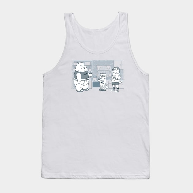 Morning Coffee Club Tank Top by pigboom